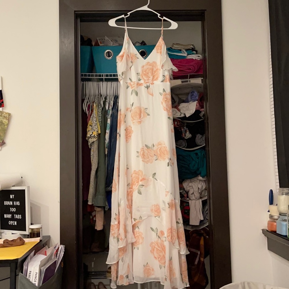 Lulus Floral Maxi Dress